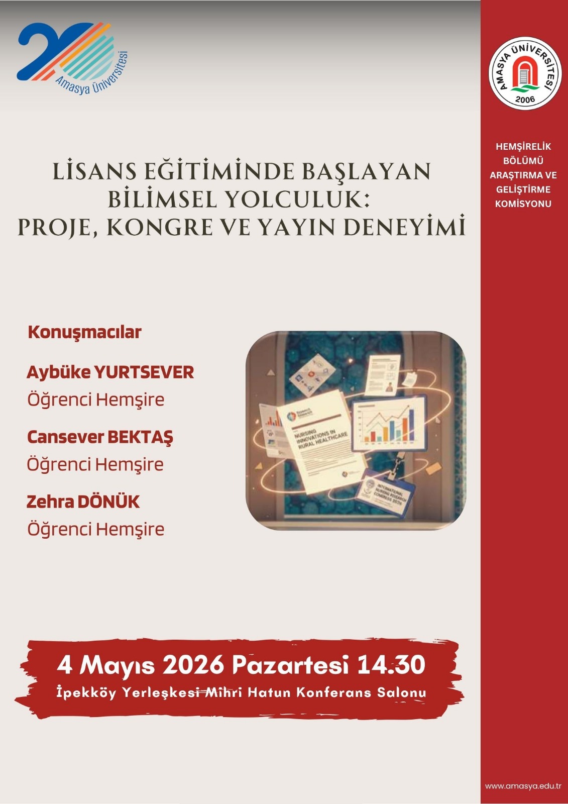 Lisans Eğitiminde Başlayan Bilimsel Yolculuk: Proje Kongre ve Yayın Deneyimi