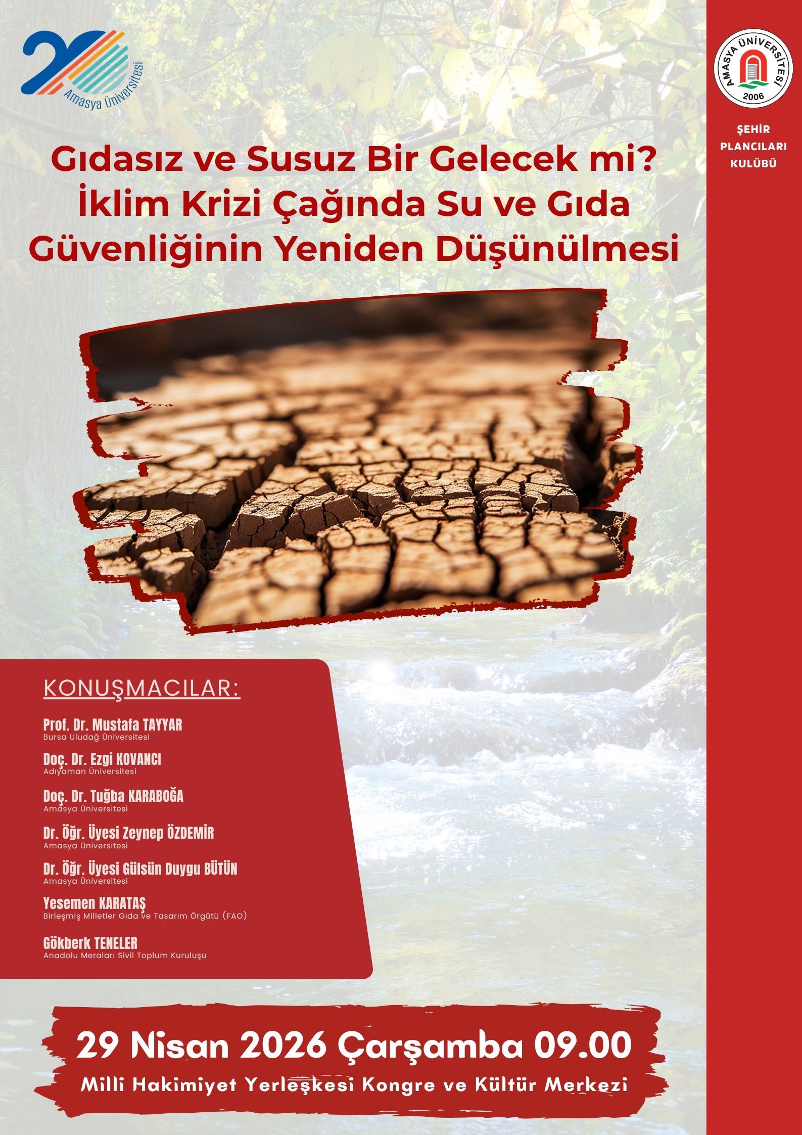 Gıdasız ve Susuz Gelecek mi? İklim Krizi Çağında Su ve Gıda Güvenliğinin Yeniden Düşünülmesi