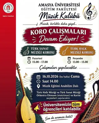 Türk Sanat Müziği Korosu ve Türk Halk Müziği Korosu