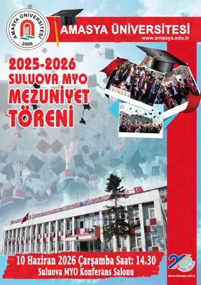 2025-2026 Suluova Meslek Yüksekokulu Mezuniyet Töreni