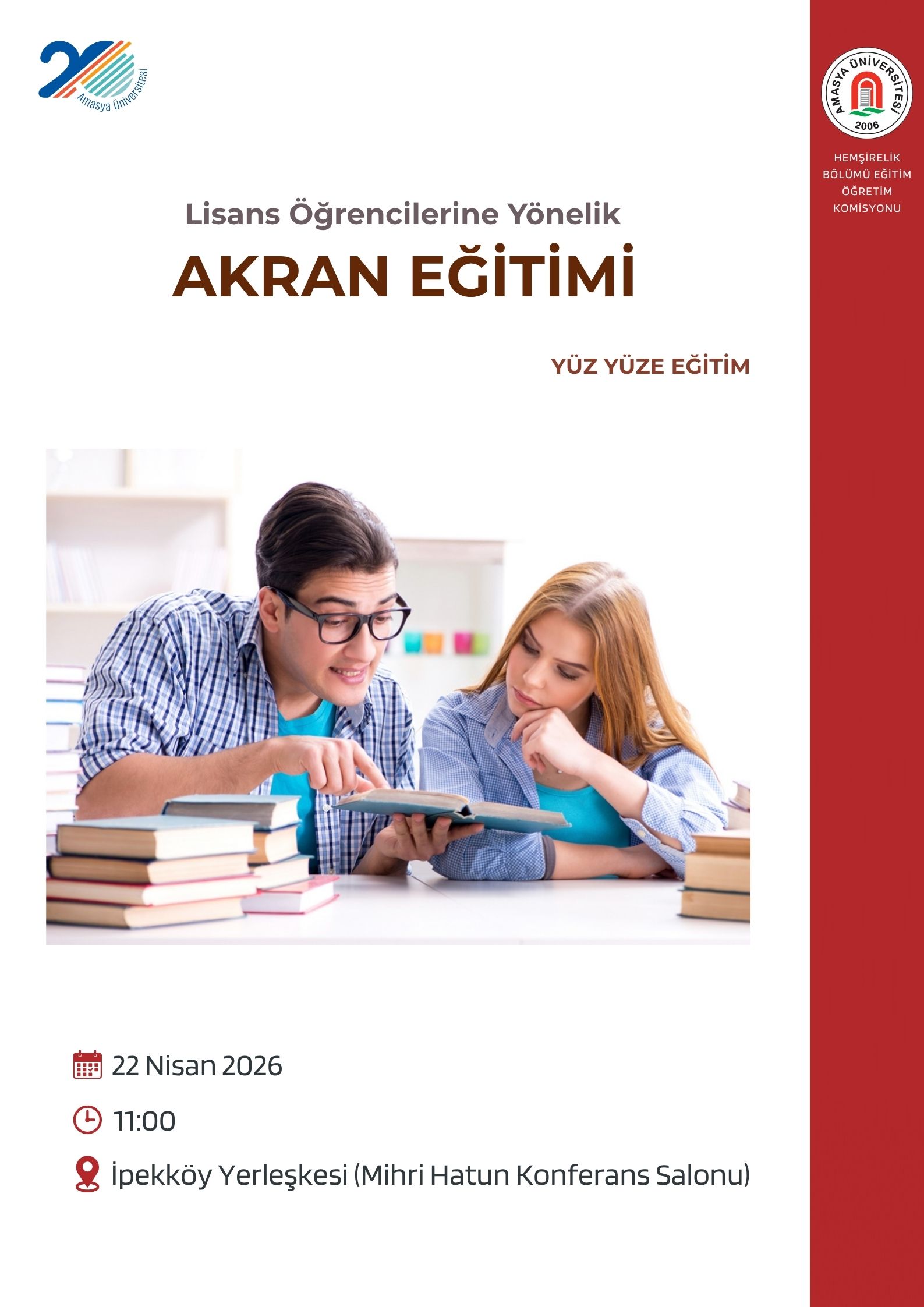 Lisans Öğrencilerine Yönelik Akran Eğitimi