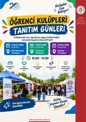 Öğrenci Kulüpleri Tanıtım Günleri