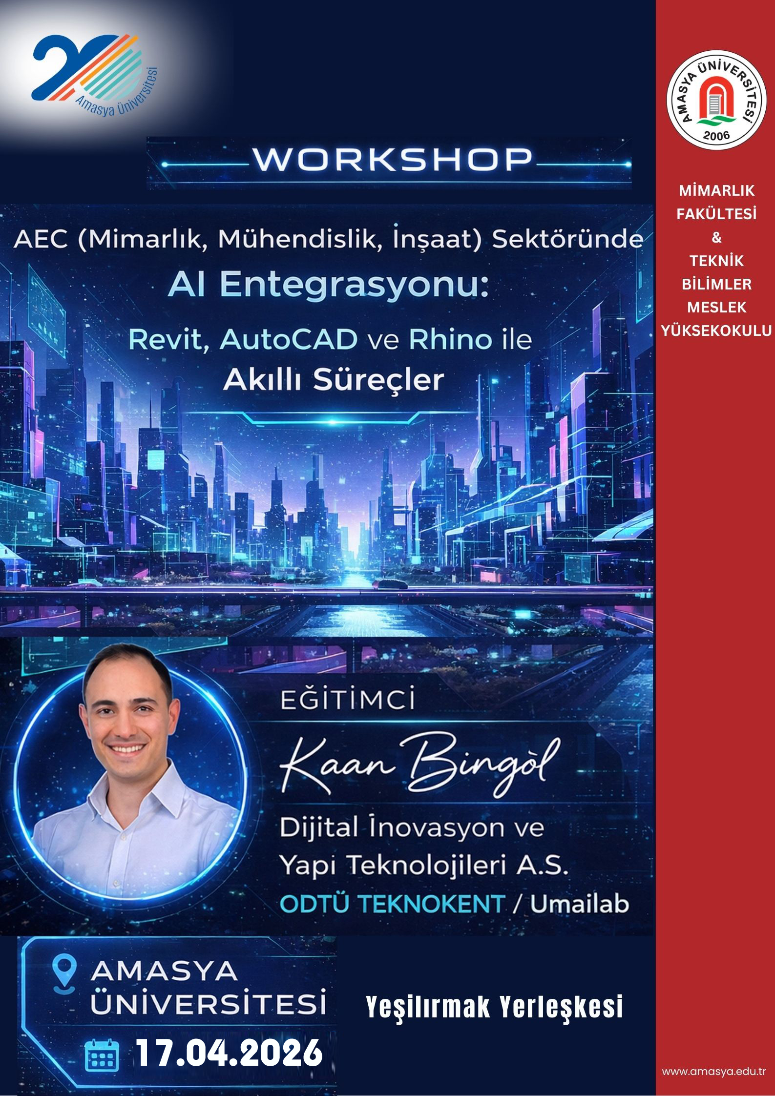 AEC (Mimarlık, Mühendislik, İnşaat) Sektöründe AI Entegrasyonu: Revit, AutoCAD ve Rhino ile Akıllı Süreçler