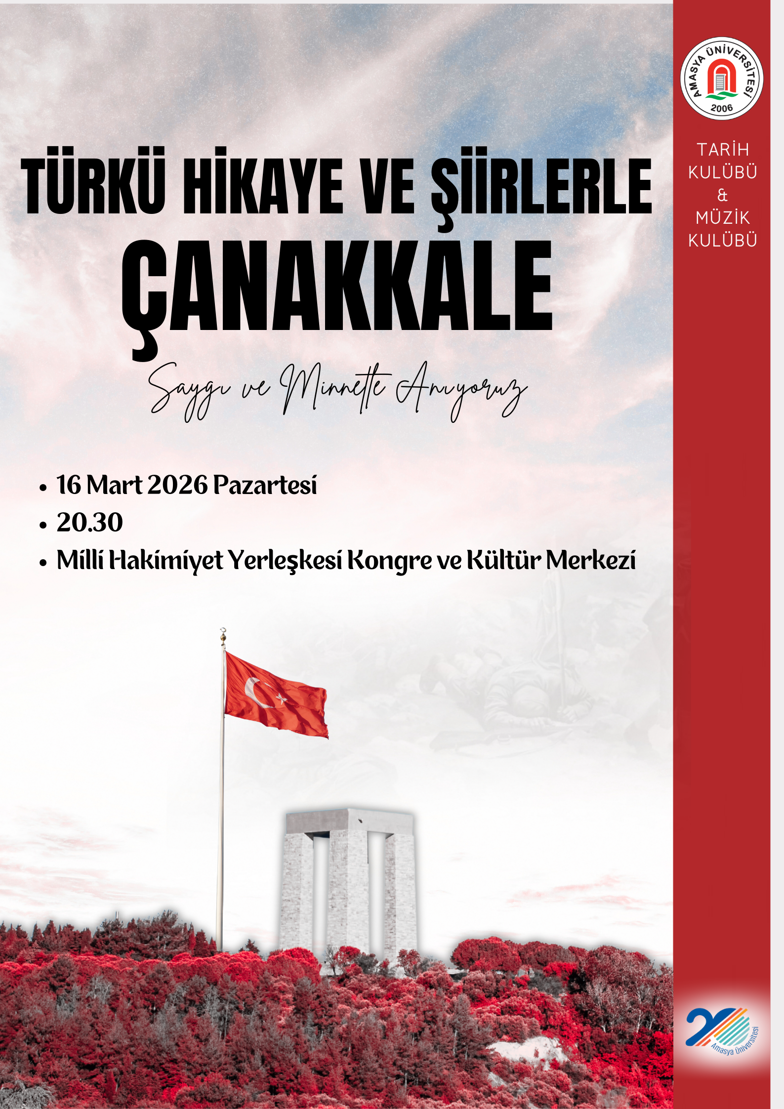 Türkü Hikaye ve Şiirlerle Çanakkale