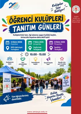 Öğrenci Kulüpleri Tanıtım Günleri
