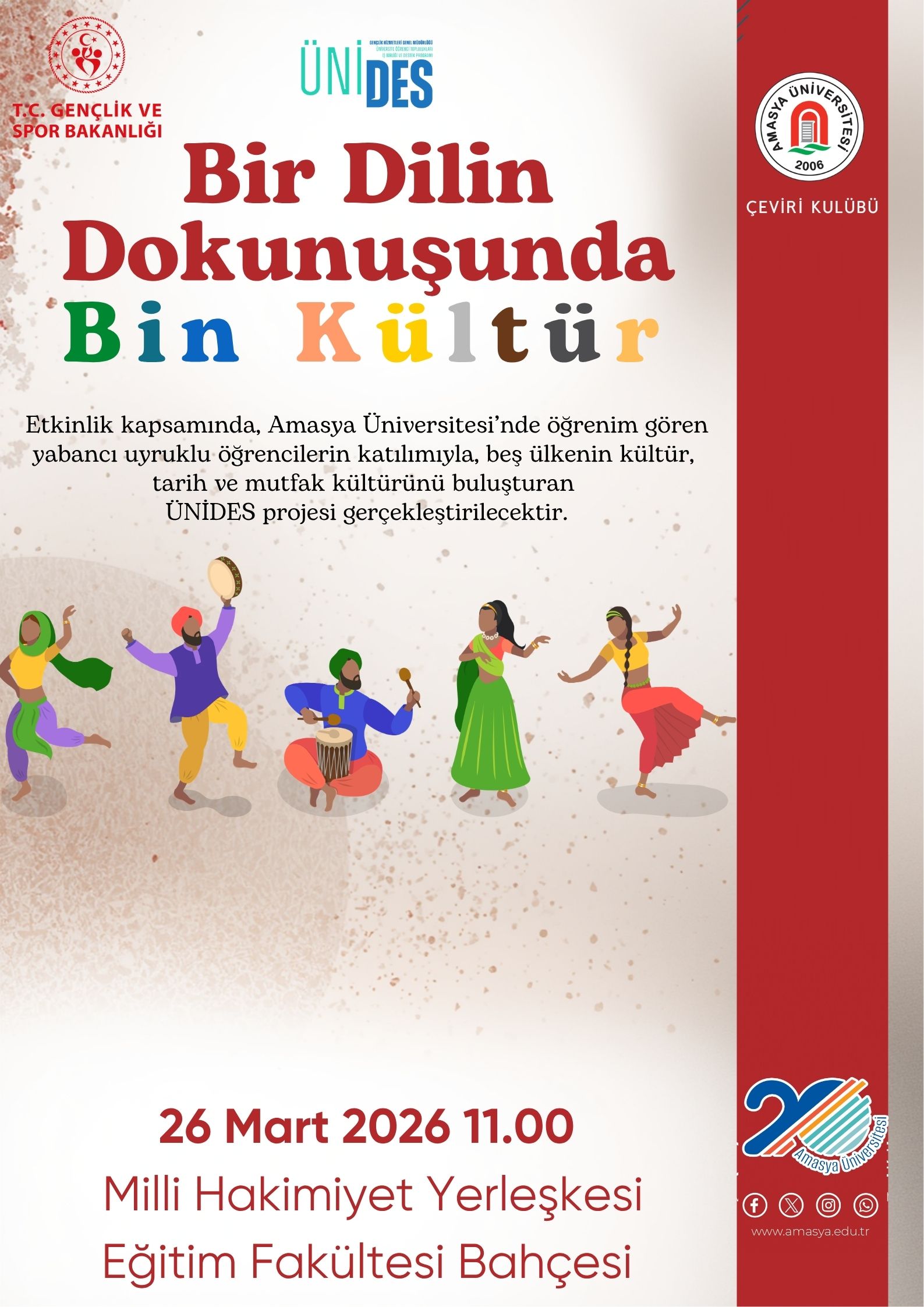 Bir Dilin Dokunuşunda Bin Kültür