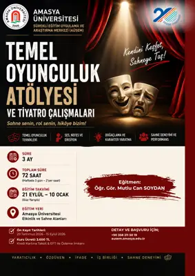 Temel Oyunculuk Atölyesi ve Tiyatro Çalışmaları
