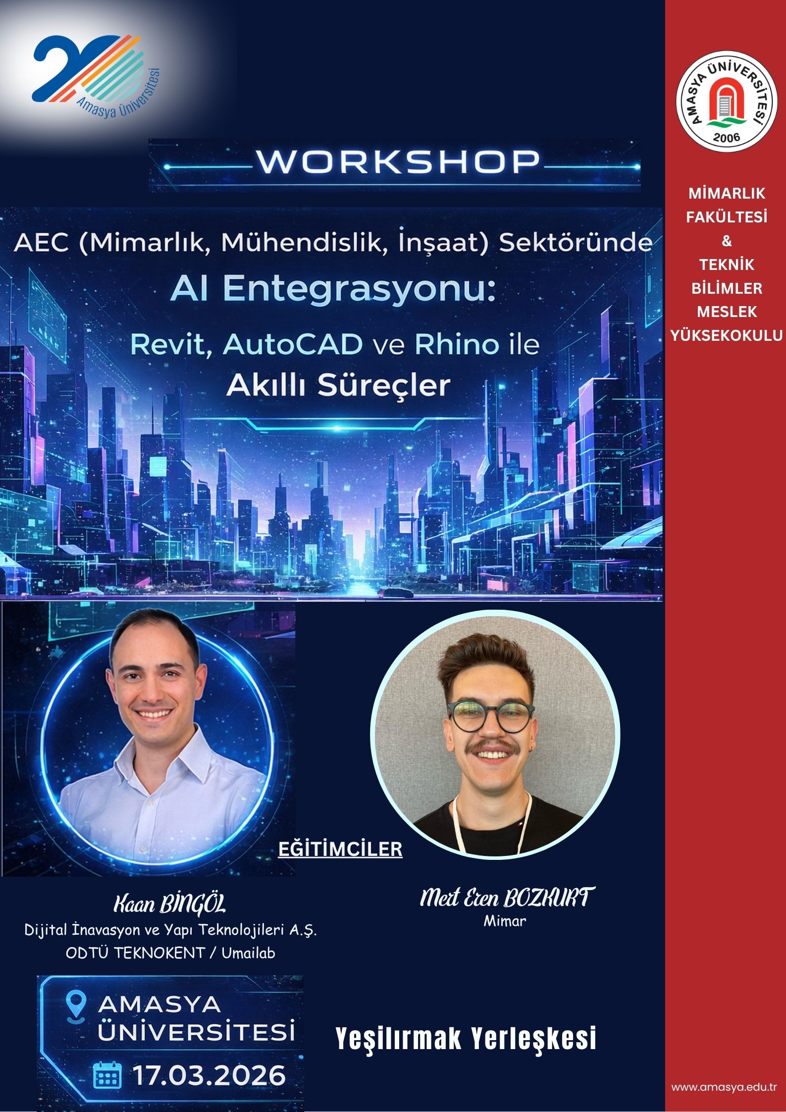 AEC (Mimarlık, Mühendislik, İnşaat) Sektöründe AI Entegrasyonu: Revit, AutoCAD ve Rhino ile Akıllı Süreçler