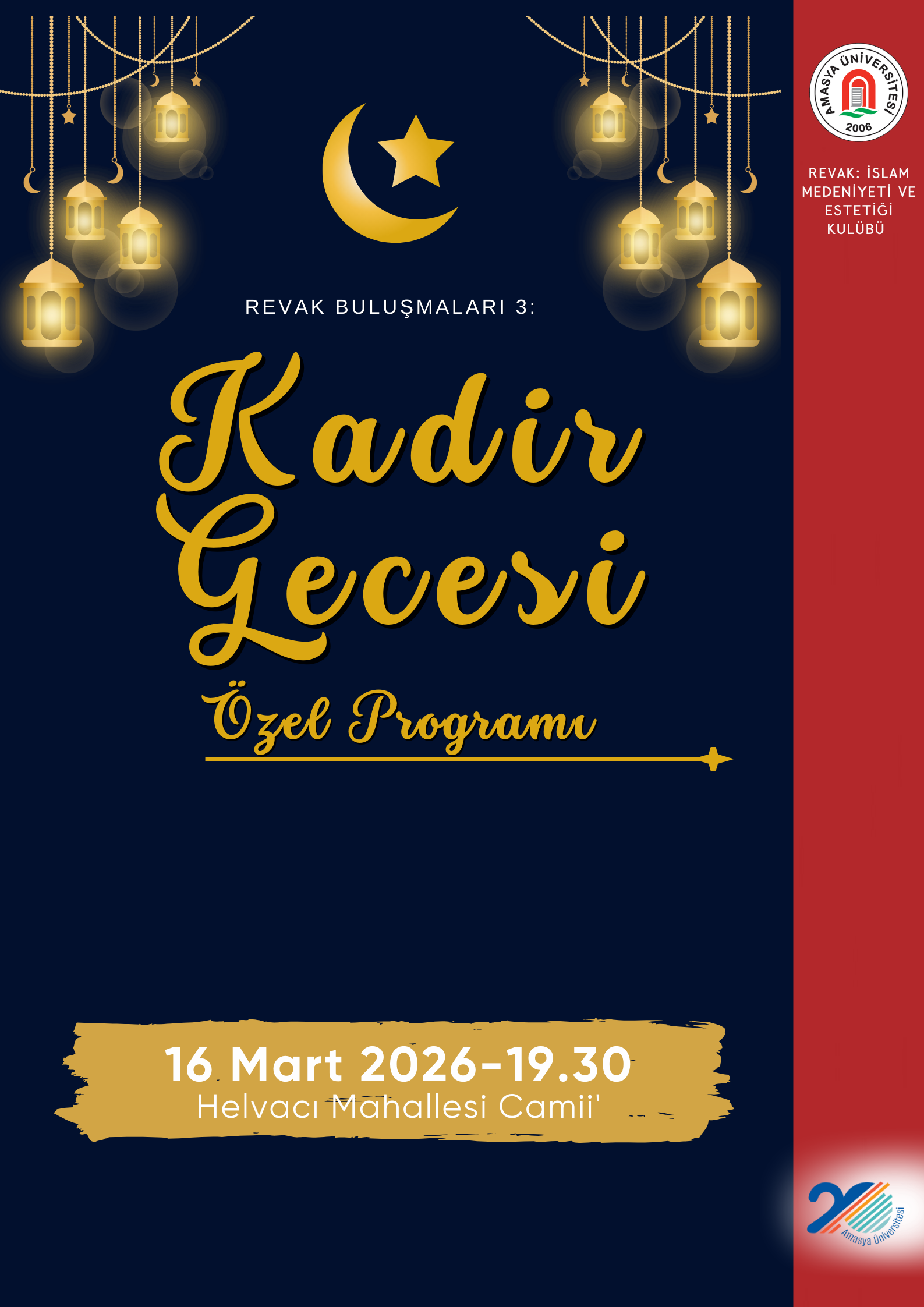 Kadir Gecesi Özel Programı (Revak Buluşmaları 3)